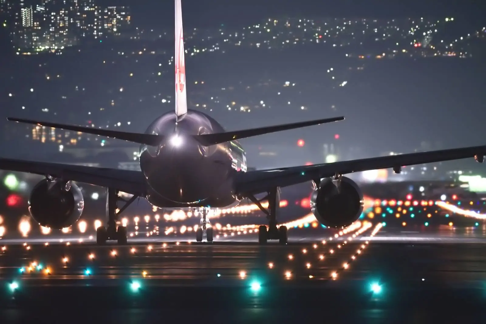 The plane takes off from the airport - limo service in Cinco Ranch tx