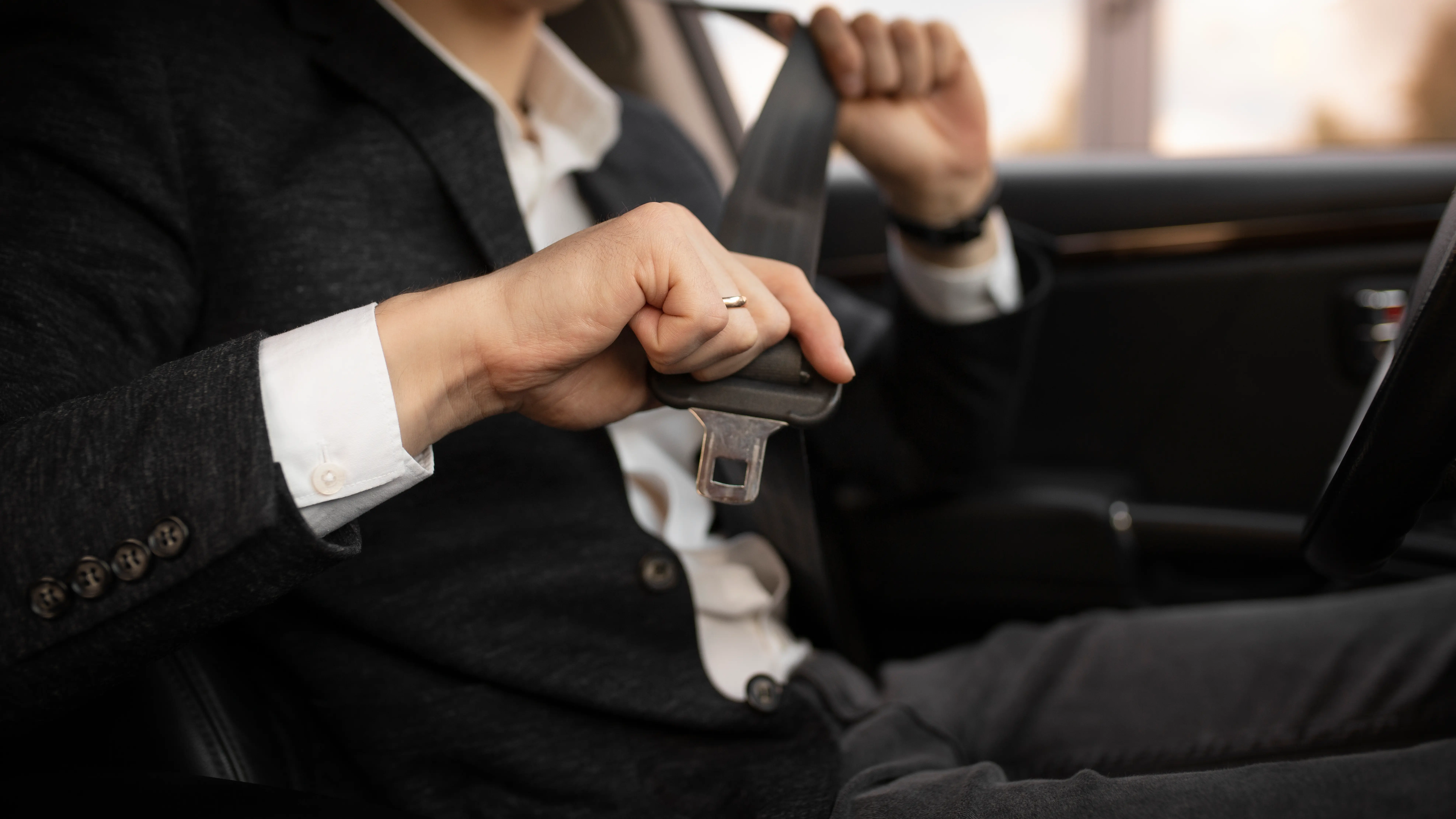 young-limo-driver-car-interior - Limousine Service Houston Texas